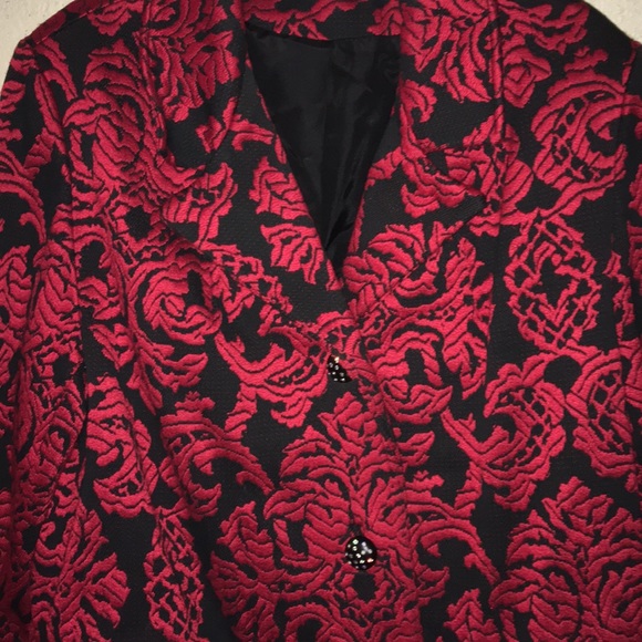 VINTAGE COAT BY BETTY ROSE Brocade Coat - Picture 2 of 5